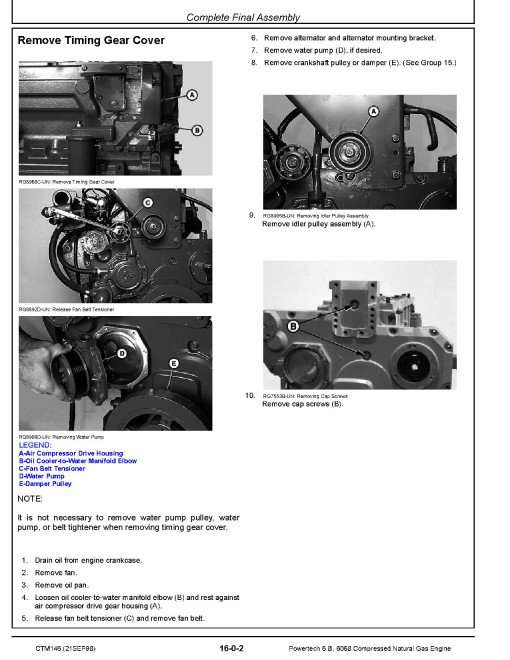 Powertech 6068CNG Compressed Natural Gas Engines Repair Manual (CTM146) Powertech 6068CNG Compressed Natural Gas Engines Repair Manual (CTM146)
