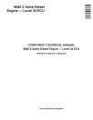 Powertech 4045 2-Valve with Level 34 ECU Diesel Engines Component Technical Manual (CTM148719)