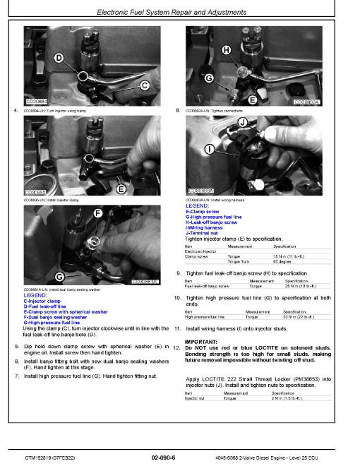 Powertech 4045 and 6068 - Level 25 ECU Diesel Engines (Tier 3/ Stage IIIA) Component Technical Manual (CTM152819) Powertech 4045 and 6068 - Level 25 ECU Diesel Engines (Tier 3/ Stage IIIA) Component Technical Manual (CTM152819)