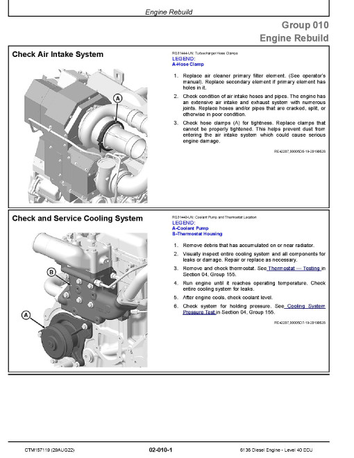 Powertech 6136 Diesel Engines- Level 40 ECU Component Technical Manual (CTM157119) Powertech 6136 Diesel Engines- Level 40 ECU Component Technical Manual (CTM157119)