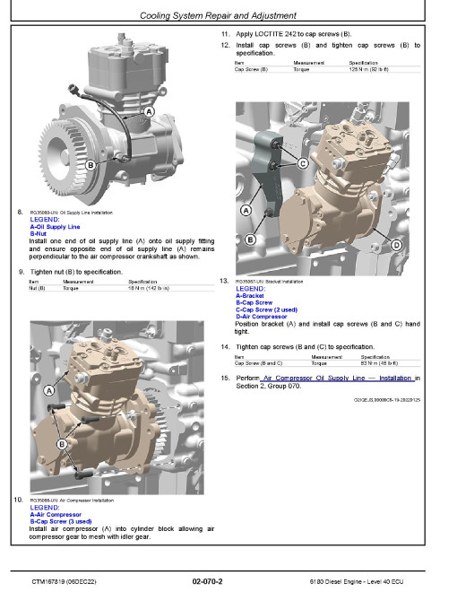 Powertech 6180 Diesel Engines - Level 40 ECU Component Technical Manual (CTM167819) Powertech 6180 Diesel Engines - Level 40 ECU Component Technical Manual (CTM167819)