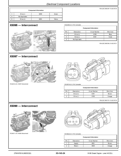 Powertech 6180 Diesel Engines - Level 40 ECU Component Technical Manual (CTM167819) Powertech 6180 Diesel Engines - Level 40 ECU Component Technical Manual (CTM167819)