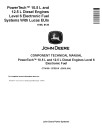 Powertech 6105, 6125 Diesel Engines Level 6 Electronic Fuel Systems with Lucas EUIs (Tier 2) Technical Manual (CTM188)