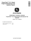 PowerTech 8.1L Diesel Engines Mechanical Fuel Systems Technical Manual (CTM243)