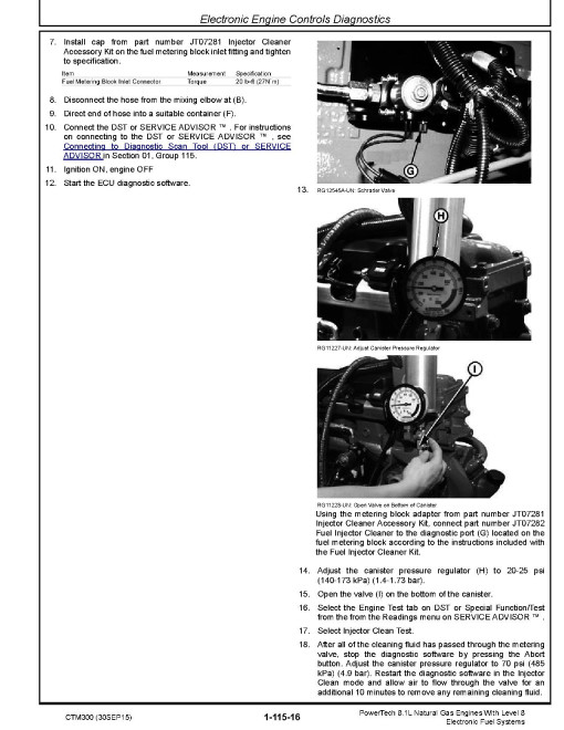 Powertech 6081HFN04 Natural Gas Engines Level 8 Electronic Fuel System Technical Manual (CTM300) Powertech 6081HFN04 Natural Gas Engines Level 8 Electronic Fuel System Technical Manual (CTM300)