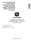 Powertech 6090 TIER 3/STAGE IIIA Diesel Engine Level 14 Electronic Fuel System with the Denso HPCR Level 14 ECU Technical Manual (CTM385)