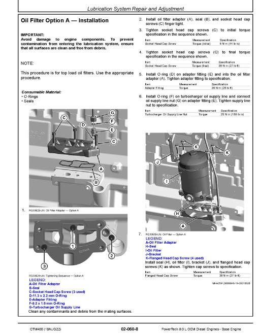 Powertech 6090 Tier 3 / Stage IIIA Diesel Engines Base Engine Technical Manual (CTM400) Powertech 6090 Tier 3 / Stage IIIA Diesel Engines Base Engine Technical Manual (CTM400)
