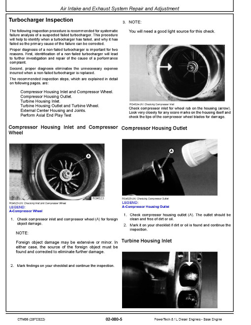 Powertech 6081 8.1L Diesel Engines - Base Engine Component Technical Manual (CTM86) Powertech 6081 8.1L Diesel Engines - Base Engine Component Technical Manual (CTM86)