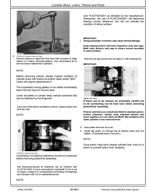 Powertech 6619 Series 500 Diesel Engines Technical Manual (CTM9) Powertech 6619 Series 500 Diesel Engines Technical Manual (CTM9)