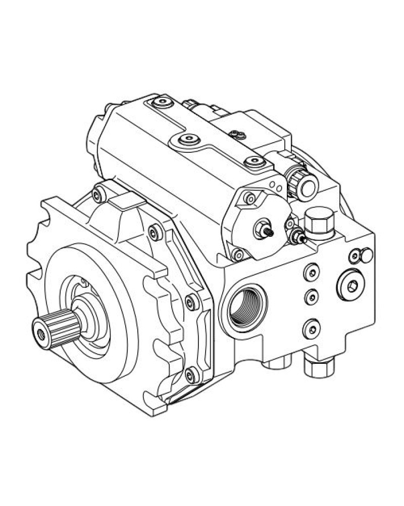 Rexroth A4VG Axial Piston Variable Hydraulic Pumps Component Technical Manual (CTM10078X19)