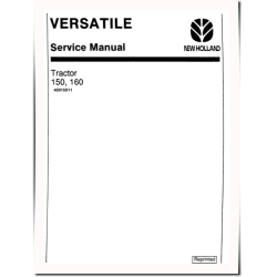 150 and 160 4WD Articulated Tractors Service Manual (40015011)