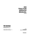 Versatile 555 4WD Articulated Tractors Service Manual (40055520)