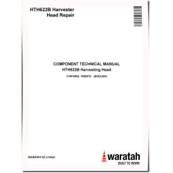 HTH622B Harvesting Heads Component Technical Manual (CTM10002)