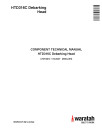 Waratah HTD316C Debarking Heads Component Technical Manual (CTM10012)