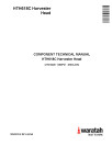 Waratah HTH618C Harvester Heads Component Technical Manual (CTM10028)