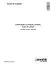 Waratah Scaller III Callipers Component Technical Manual (CTM10055)