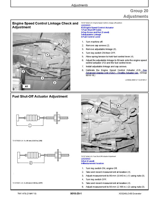 XCG 240LC-8B Crawler Excavators Operation and Test Manual (TM11478) XCG 240LC-8B Crawler Excavators Operation and Test Manual (TM11478)
