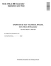 XCG 210LC-8B Crawler Excavators Operation and Test Manual (TM11583)