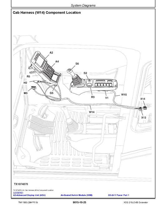 XCG 210LC-8B Crawler Excavators Operation and Test Manual (TM11583) XCG 210LC-8B Crawler Excavators Operation and Test Manual (TM11583)