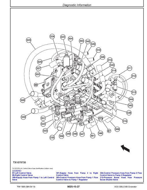 XCG 330LC-8B Crawler Excavators Operation and Test Manual (TM11585) XCG 330LC-8B Crawler Excavators Operation and Test Manual (TM11585)