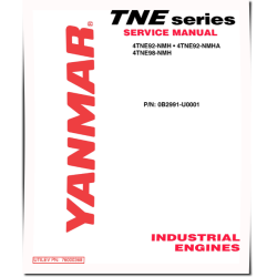 4TNE92-NMH, 4TNE92-NMHA and 4TNE98-NMH Diesel Engines Service Manual (0B2991-U0001)