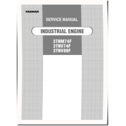 3TNM74F, 3TNV74F and 3TNV80F Diesel Engines for use in Workmaster 25S Compact Tractor Service Manual (0BTN4-EN0031)