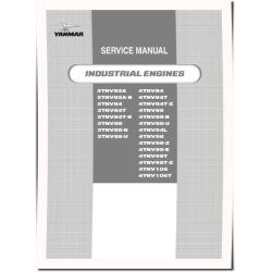 3TNV82A, 3TNV84, 3TNV88, 4TNV106, 4TNV84, 4TNV88, 4TNV94L, 4TNV98 Tier 3 Diesel Engines Service Manual (0BTNV-G00102)