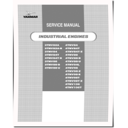 3TNV82A, 3TNV84, 3TNV88, 4TNV106, 4TNV84, 4TNV88, 4TNV94L, 4TNV98 Diesel Engines Service Manual (0BTNV-U00102)