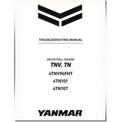 4TN101, 4TN107 and 4TNV94FHT Diesel Engines Troubleshooting Manual (0DTN4-EN0702)