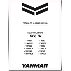 3TN86CT,3TN88C,3TNV88C, 4TN86CT,4TN88C, 4TN98C,4TNV86CT, 4TNV88C, 4TNV98C Diesel Engines Troubleshooting Manual (0DTN5-EN1023)