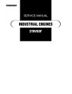 Yanmar 3TNV88F Diesel Engines Service Manual (0BTN4-G00400)