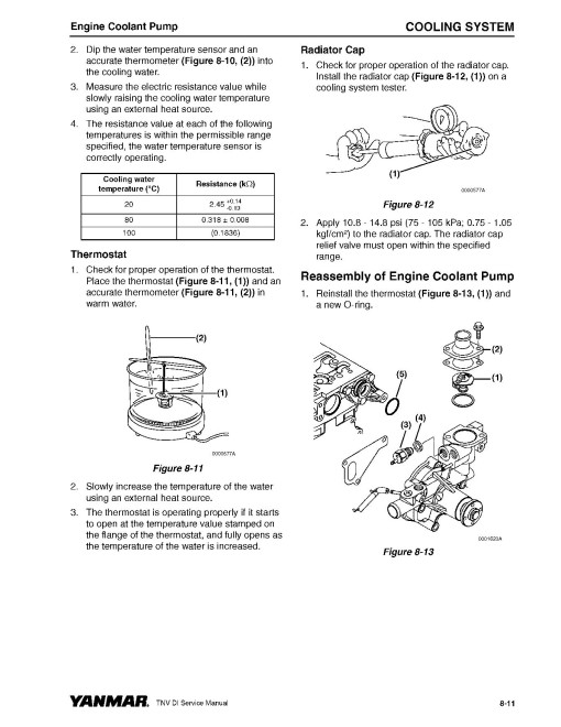 Yanmar 3TNV82A, 3TNV84, 3TNV88, 4TNV106, 4TNV84, 4TNV88, 4TNV94L, 4TNV98 Tier 3 Diesel Engines Service Manual (0BTNV-G00102) Yanmar 3TNV82A, 3TNV84, 3TNV88, 4TNV106, 4TNV84, 4TNV88, 4TNV94L, 4TNV98 Tier 3 Diesel Engines Service Manual (0BTNV-G00102)