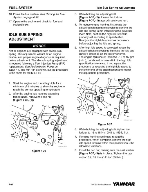 Yanmar 3TNV82A, 3TNV84, 3TNV88, 4TNV106, 4TNV84, 4TNV88, 4TNV94L, 4TNV98 Diesel Engines Service Manual (0BTNV-U00102) Yanmar 3TNV82A, 3TNV84, 3TNV88, 4TNV106, 4TNV84, 4TNV88, 4TNV94L, 4TNV98 Diesel Engines Service Manual (0BTNV-U00102)