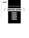Yanmar 3TNV86CT, 3TNV88C, 4TNV86CT, 4TNV88C, 4TNV98C and 4TNV98CT Diesel Engines Application Manual (0DTN4-G00400)