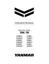 Yanmar 3TN86CT, 3TN88C, 3TNV88C, 4TN86CT, 4TN88C, 4TN98C, 4TNV86CT, 4TNV88C, 4TNV98C Diesel Engines Troubleshooting Manual (0DTN5-EN1023)