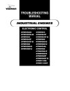 Yanmar 3TNV82A, 3TNV84, 3TNV88, 4TNV106, 4TNV84, 4TNV88, 4TNV94L, 4TNV98 Diesel Engines Troubleshooting Manual (0DTNV-G00600)