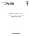 Yanmar 4TNV98C and 4TNV98CT (FT4/Stage IV) Diesel Engines Technical Manual (CTM120319)