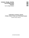 Yanmar 3TNV86, 3TNV88, 4TNV86 and 4TNV88 (FT4/Stage IV) Diesel Engines Technical Manual (CTM120419)